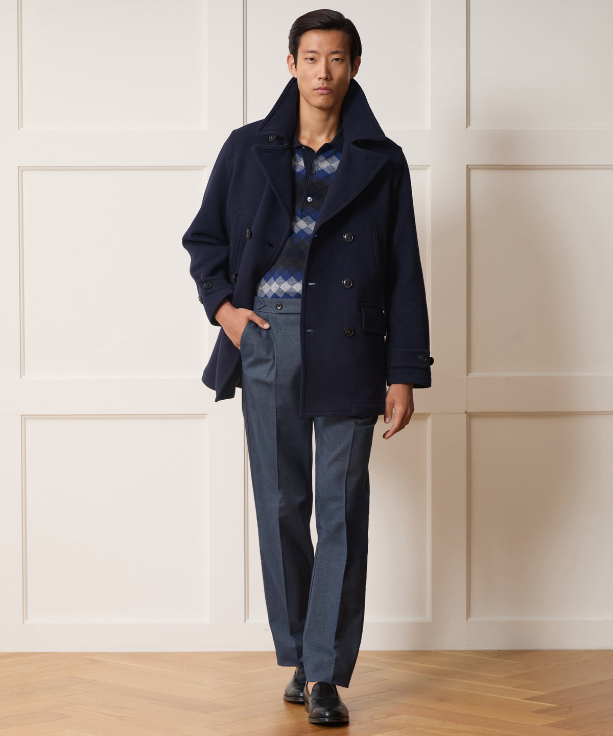 Italian Academy Peacoat