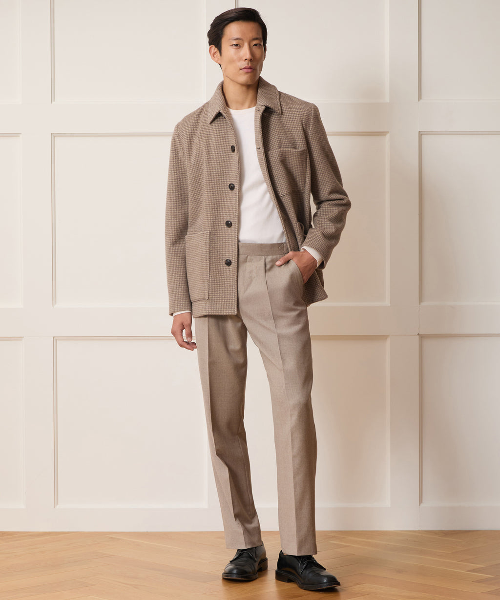 Wool-Cashmere Chore Coat