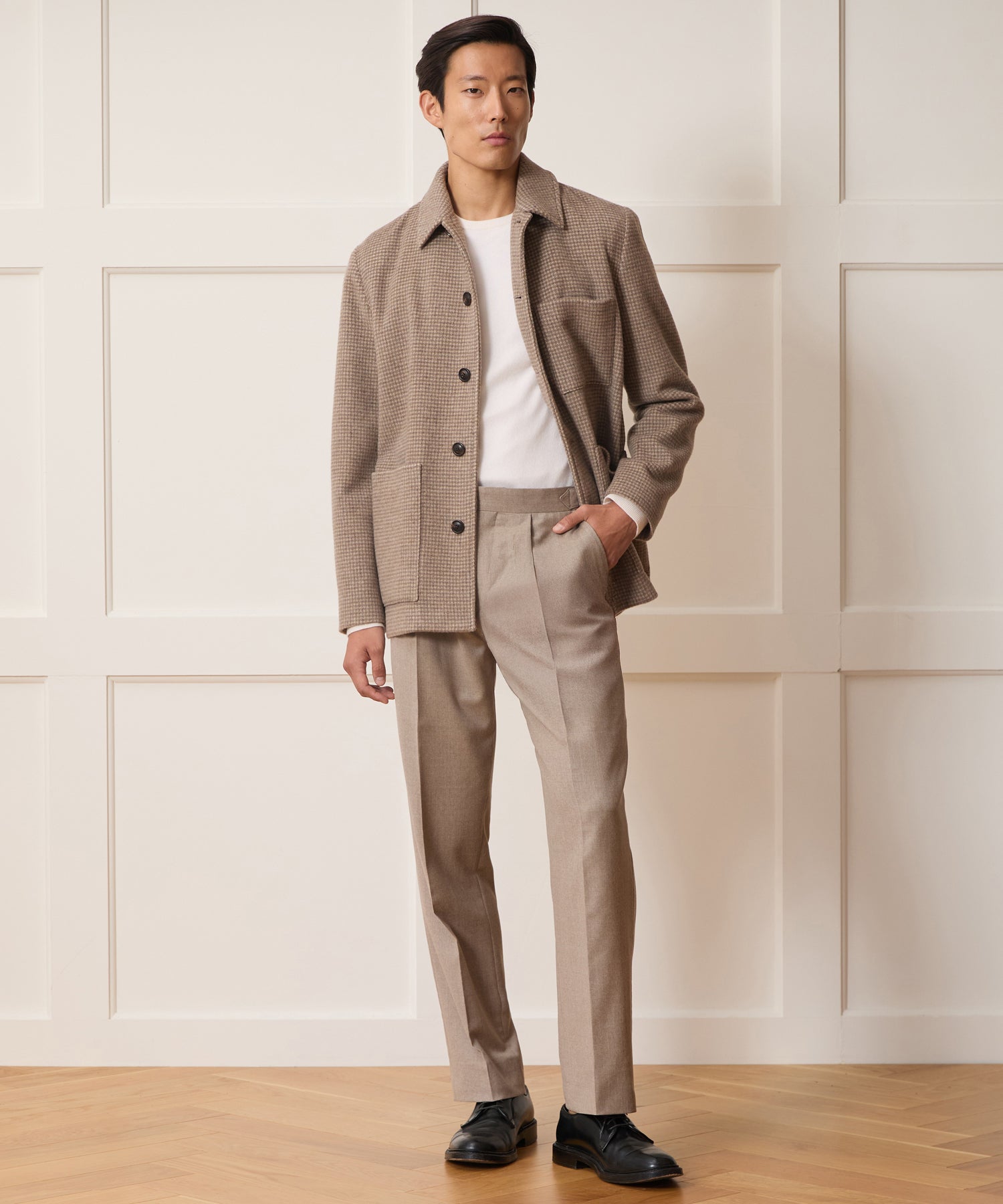 Wool-Cashmere Chore Coat