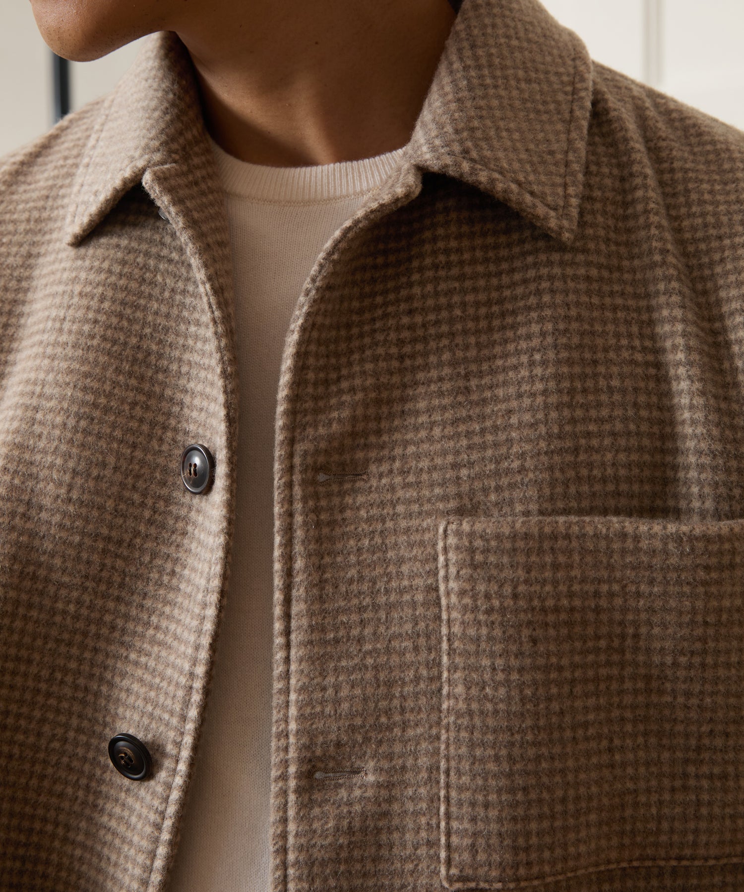 Wool-Cashmere Chore Coat