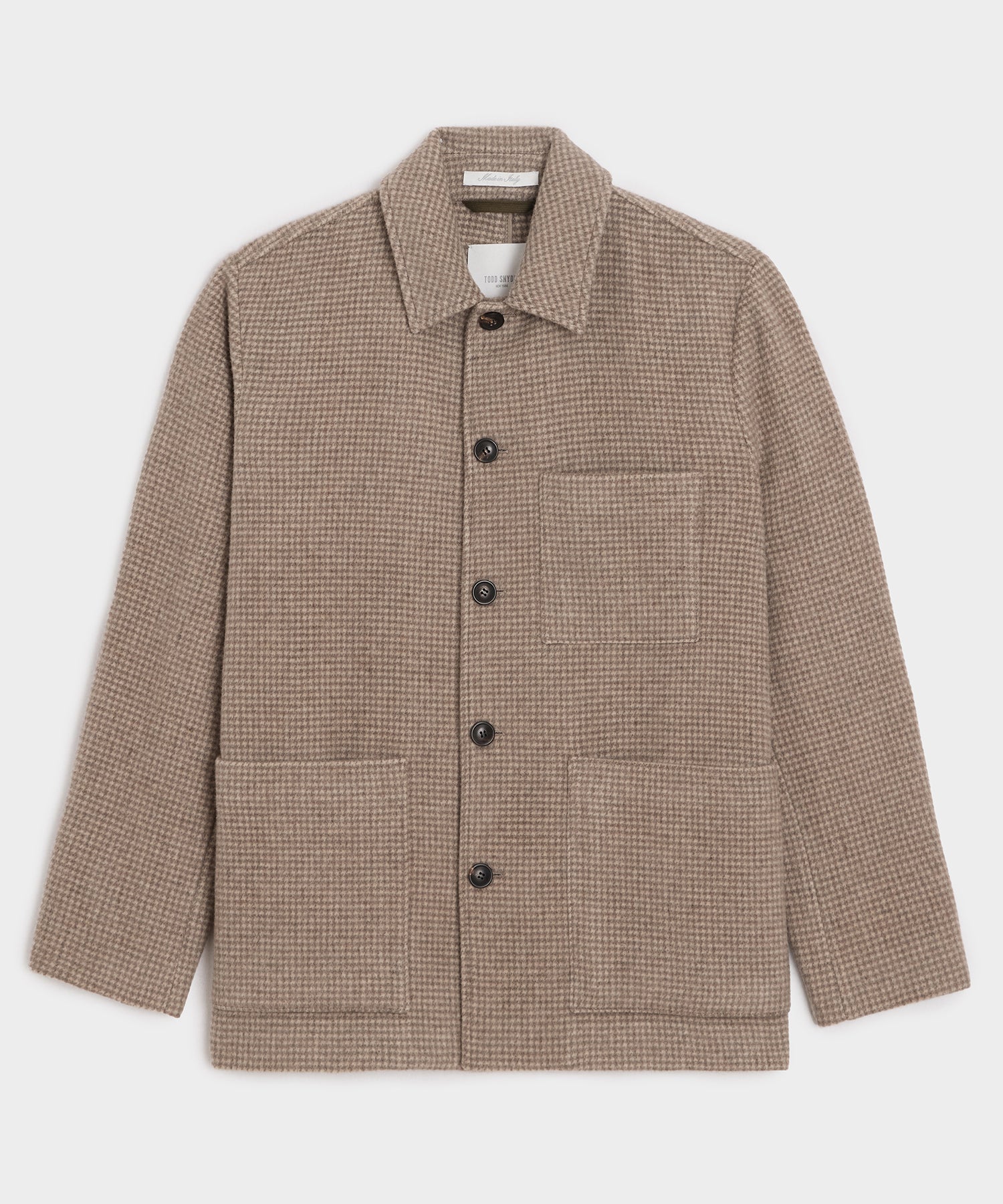 Wool-Cashmere Chore Coat
