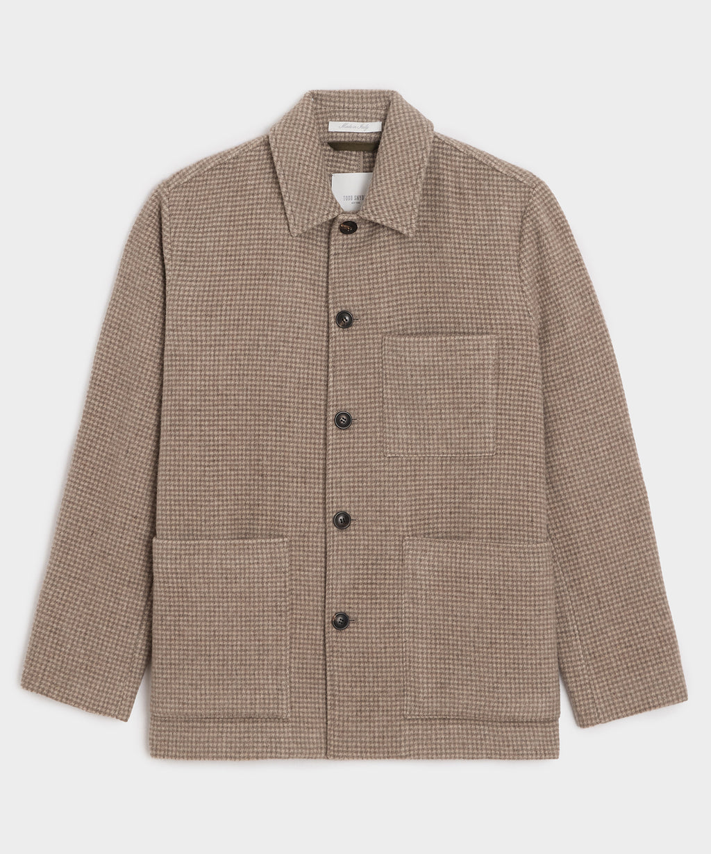 Wool-Cashmere Chore Coat