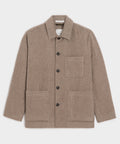 Wool-Cashmere Chore Coat