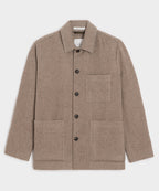 Wool-Cashmere Chore Coat