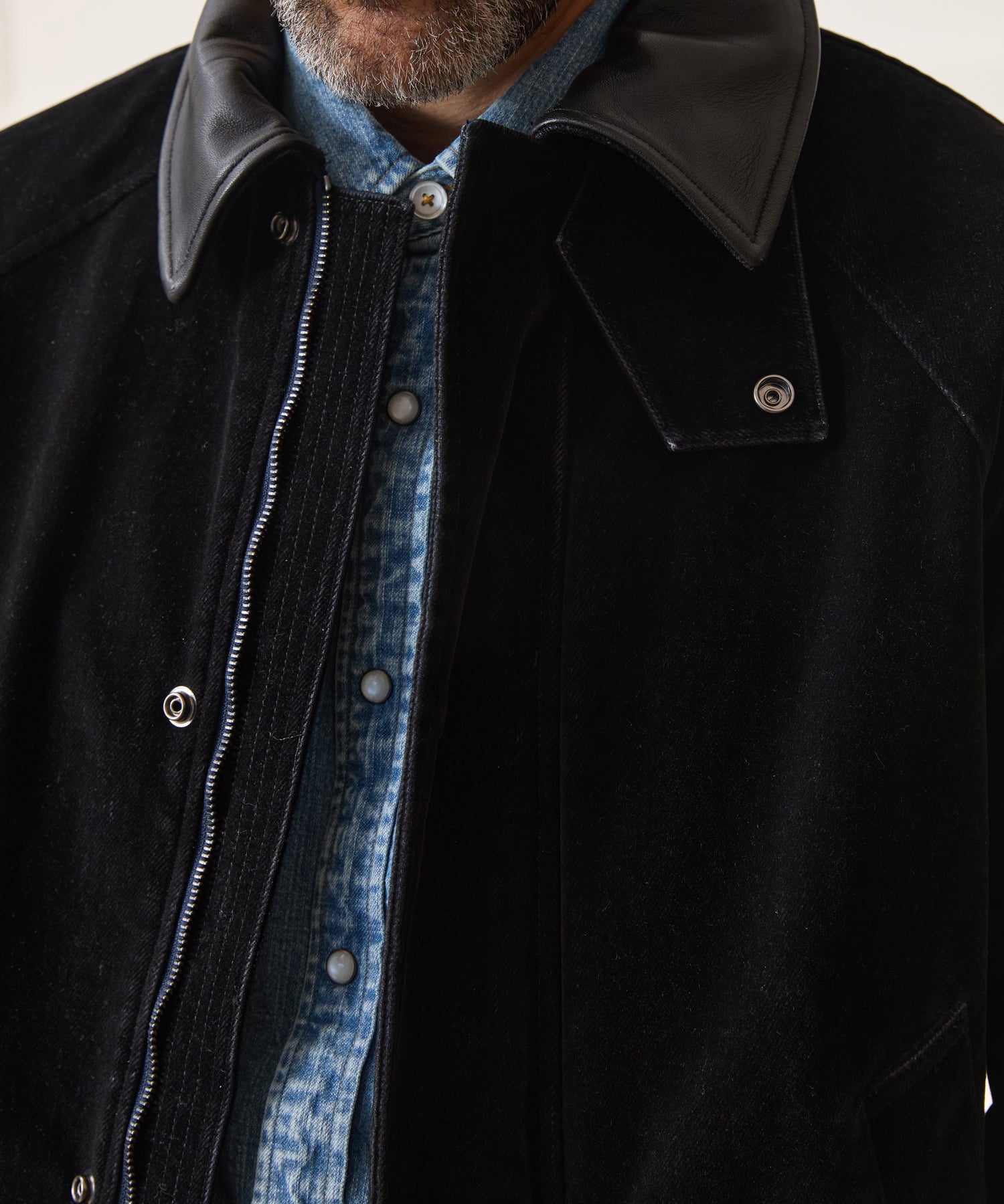 Short Stable Jacket in Black – Todd Snyder