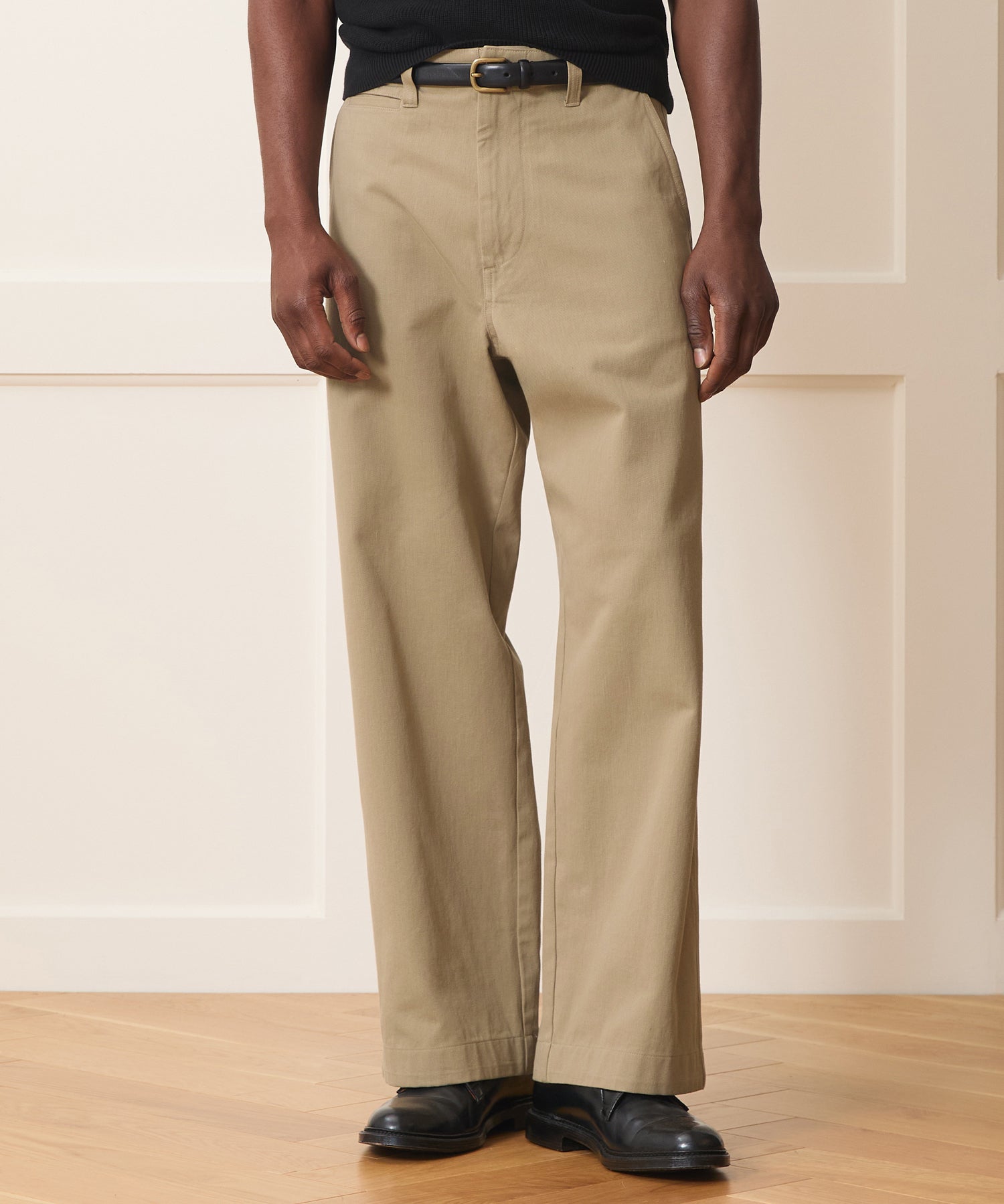 Japanese Selvedge Big Chino in Khaki – Todd Snyder