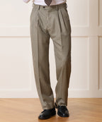 Italian Wool Gingham Wythe Trouser