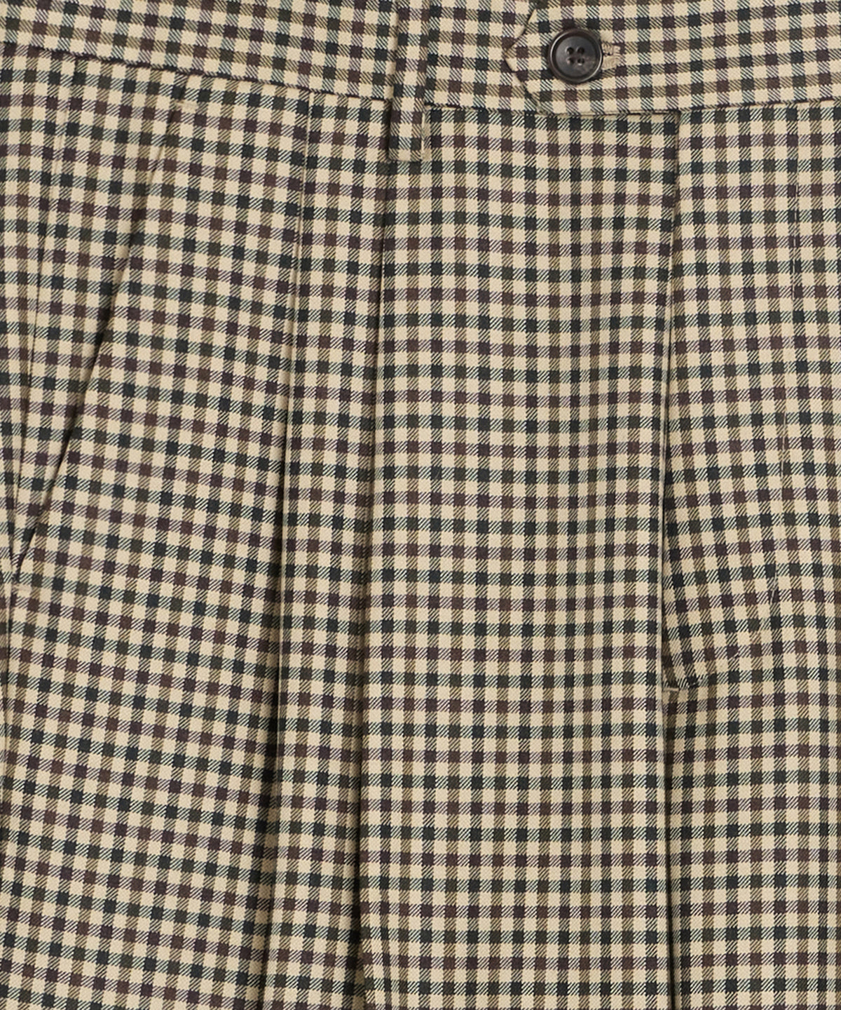 Italian Wool Gingham Wythe Trouser