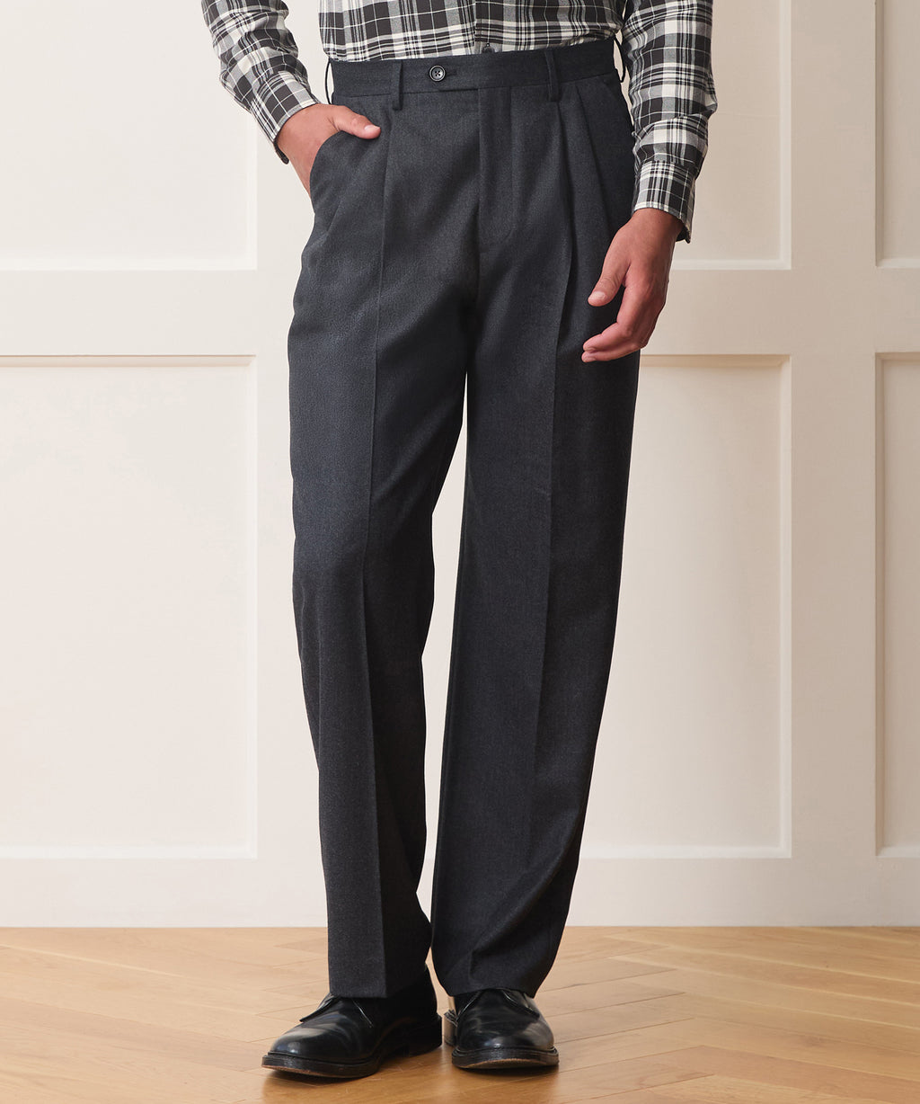 Italian Flannel Wythe Trouser