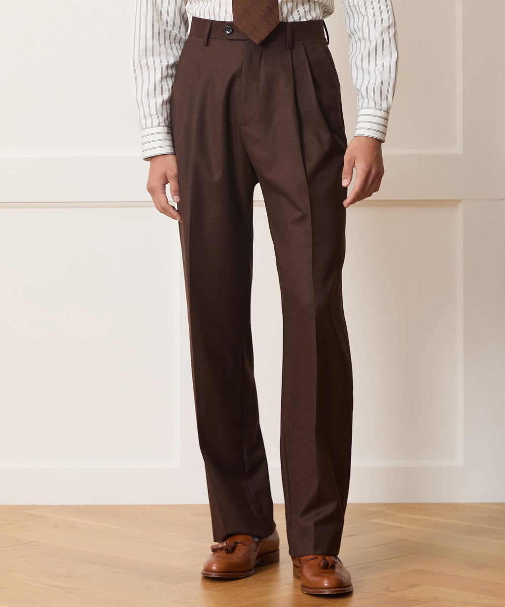 Relaxed Italian Flannel Madison Suit