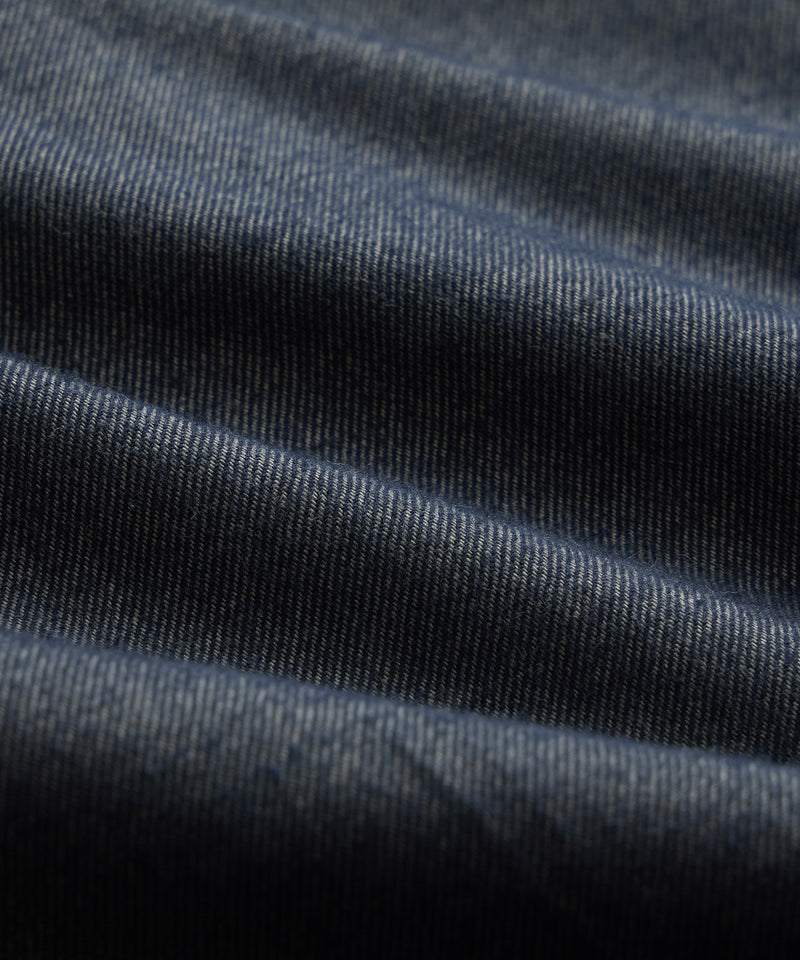 Italian Heathered Cotton Side Tab Trouser