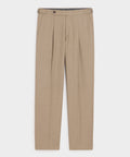 Brushed Flannel Side Tab Trouser