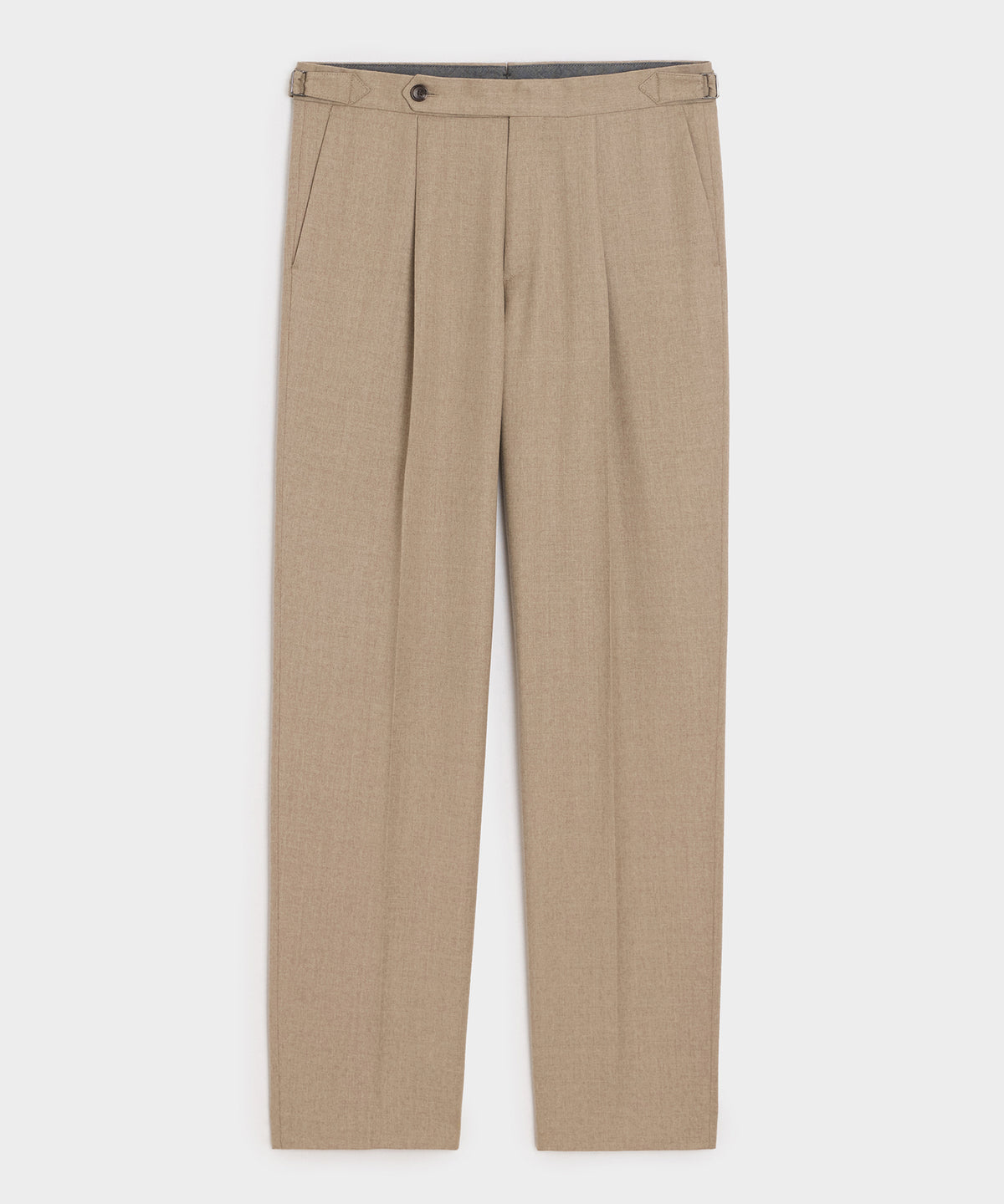 Brushed Flannel Side Tab Trouser