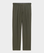 Brushed Flannel Side Tab Trouser