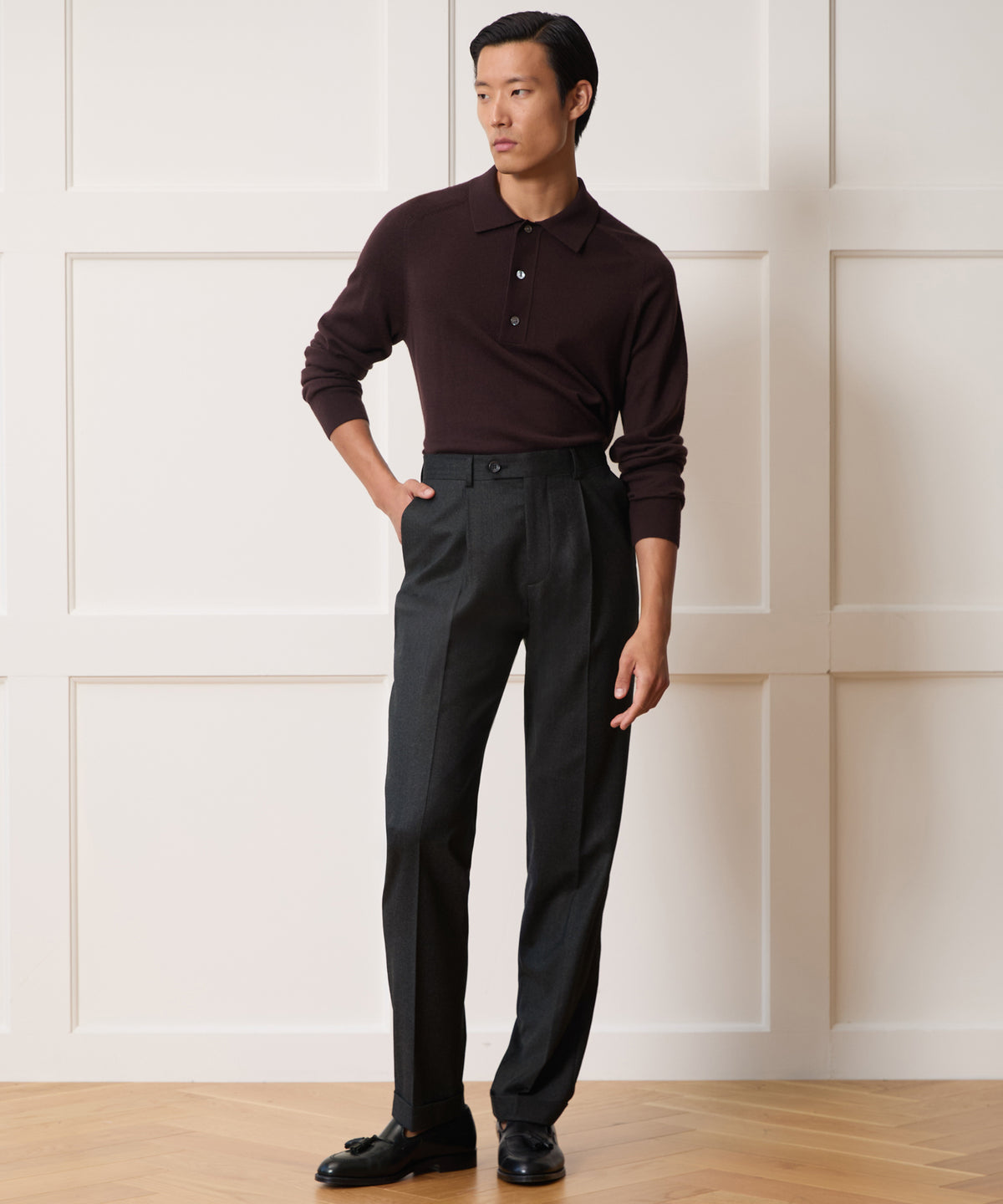 Italian Flannel Madison Trouser