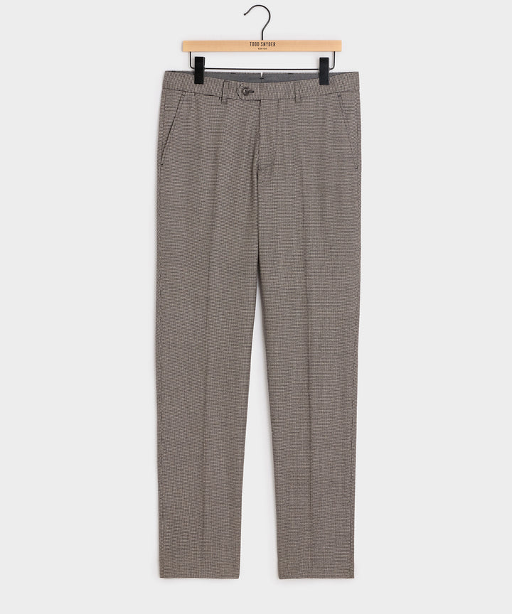 Italian Flannel Houndstooth Sutton Trouser