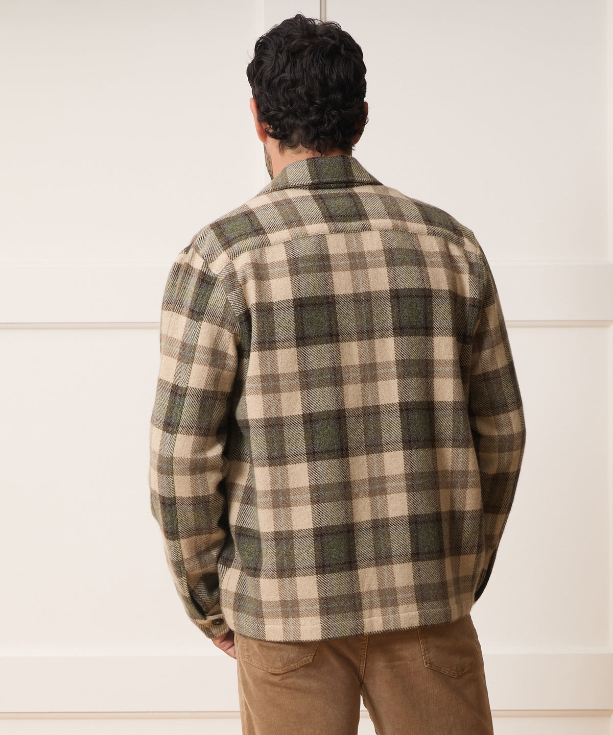 Cashmere-Wool Lowland Shirt Jacket