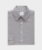 Italian Featherweight Flannel Long Point Collar Dress Shirt