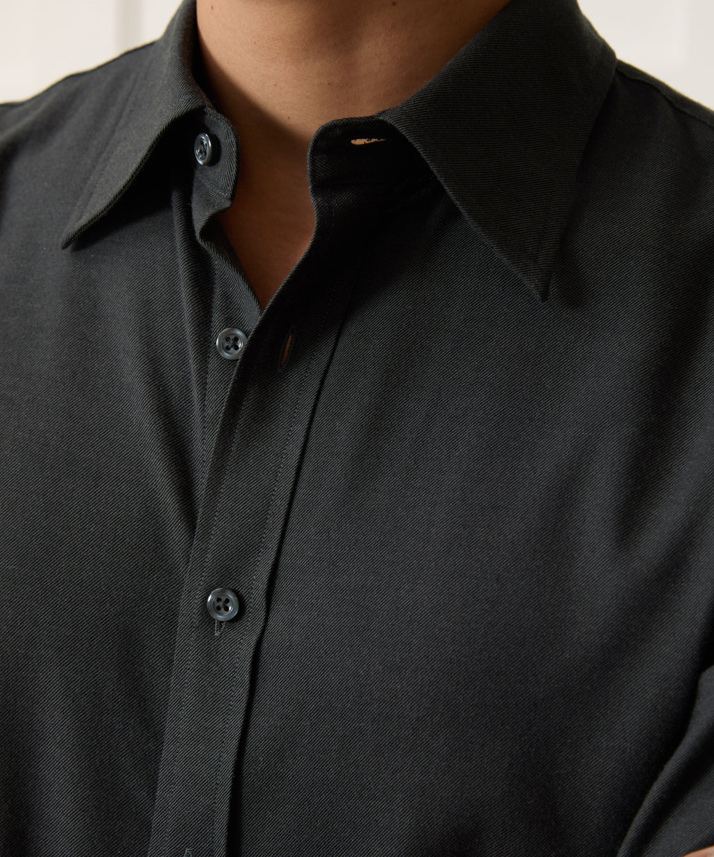 Cotton-Cashmere Sport Shirt