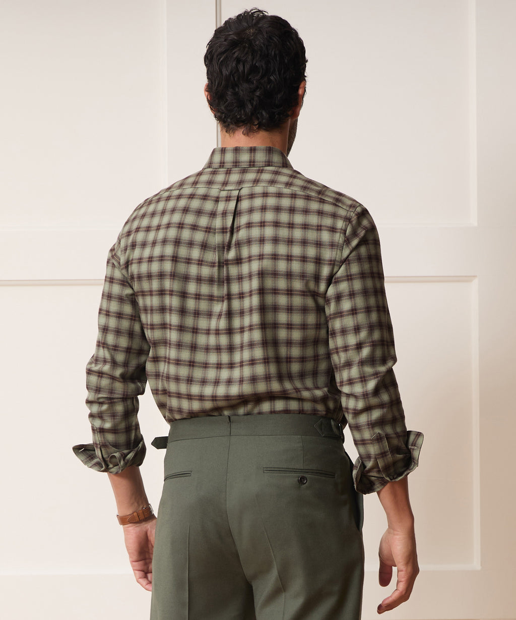Cotton-Cashmere Sport Shirt