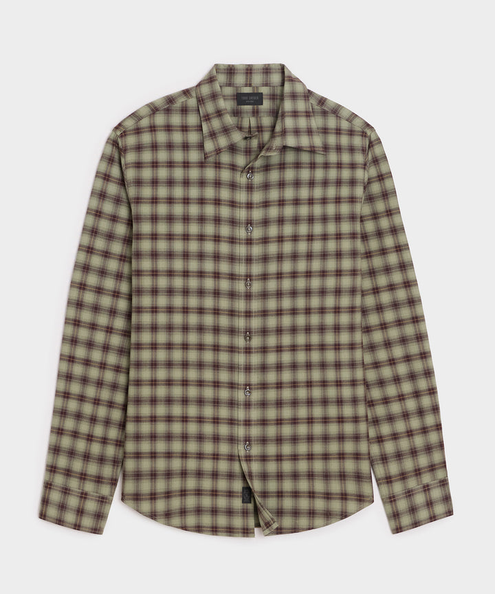 Cotton-Cashmere Sport Shirt