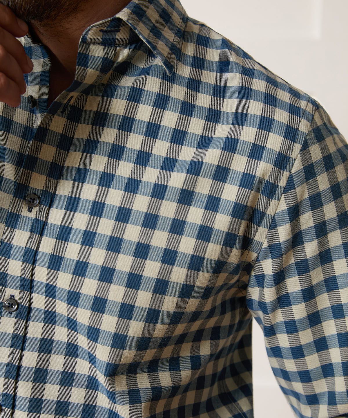 Cotton-Cashmere Sport Shirt