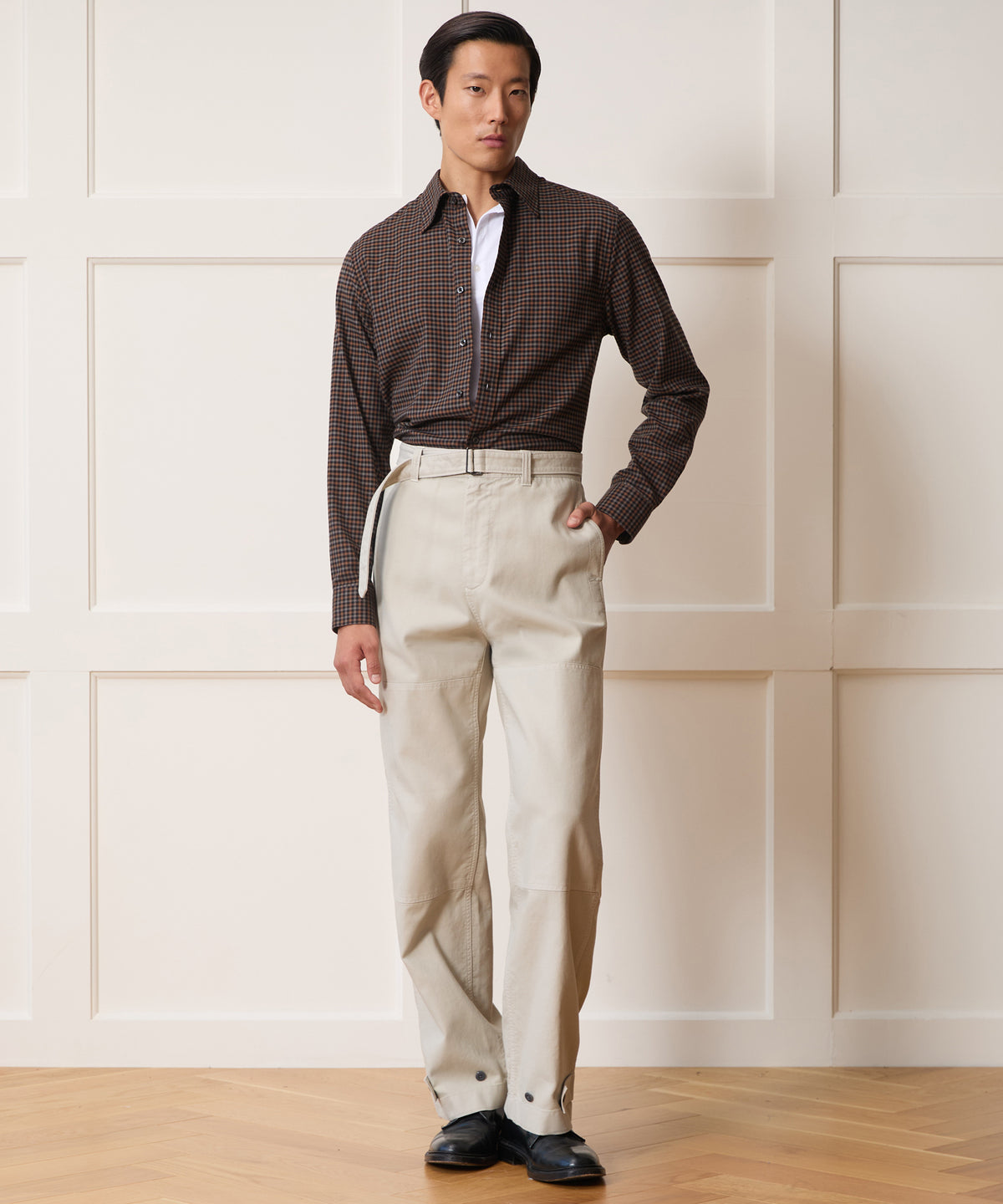 Cotton-Cashmere Sport Shirt