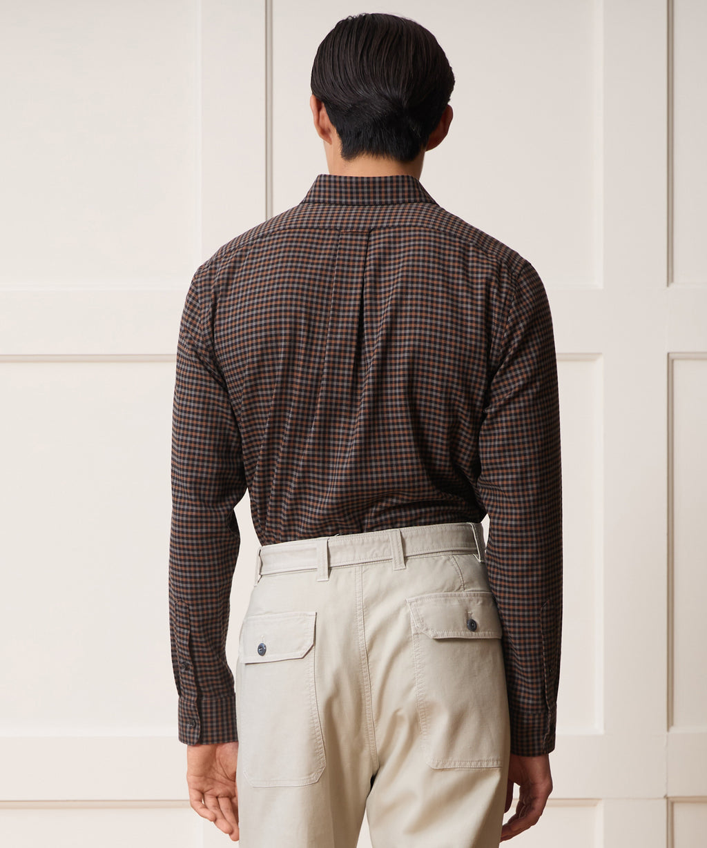 Cotton-Cashmere Sport Shirt