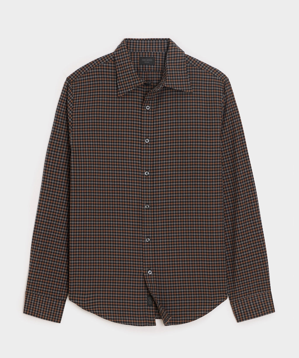 Cotton-Cashmere Sport Shirt