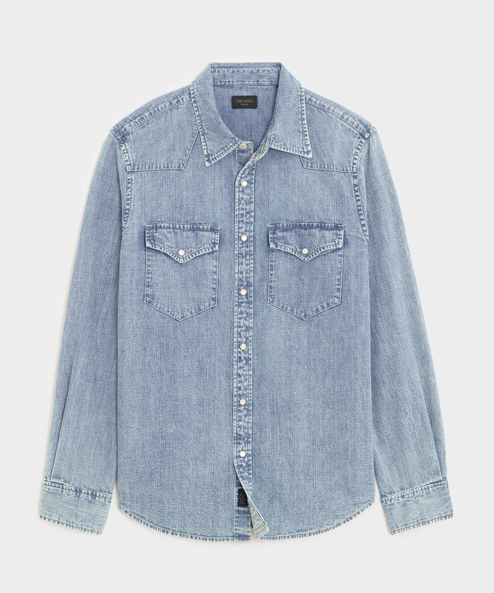 Denim Western Shirt