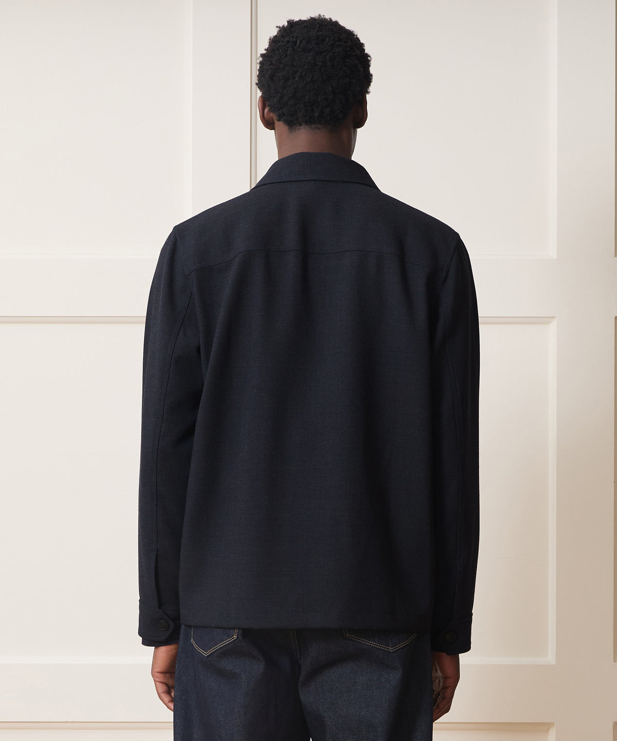 Italian Wool Military Overshirt