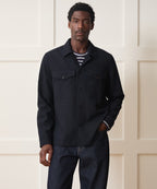 Italian Wool Military Overshirt