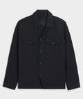 Italian Wool Military Overshirt