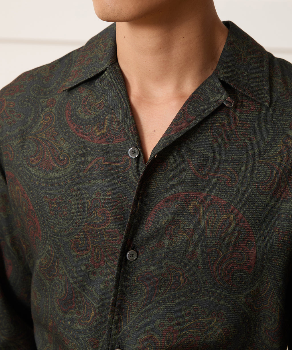 Paisley Camp Shirt