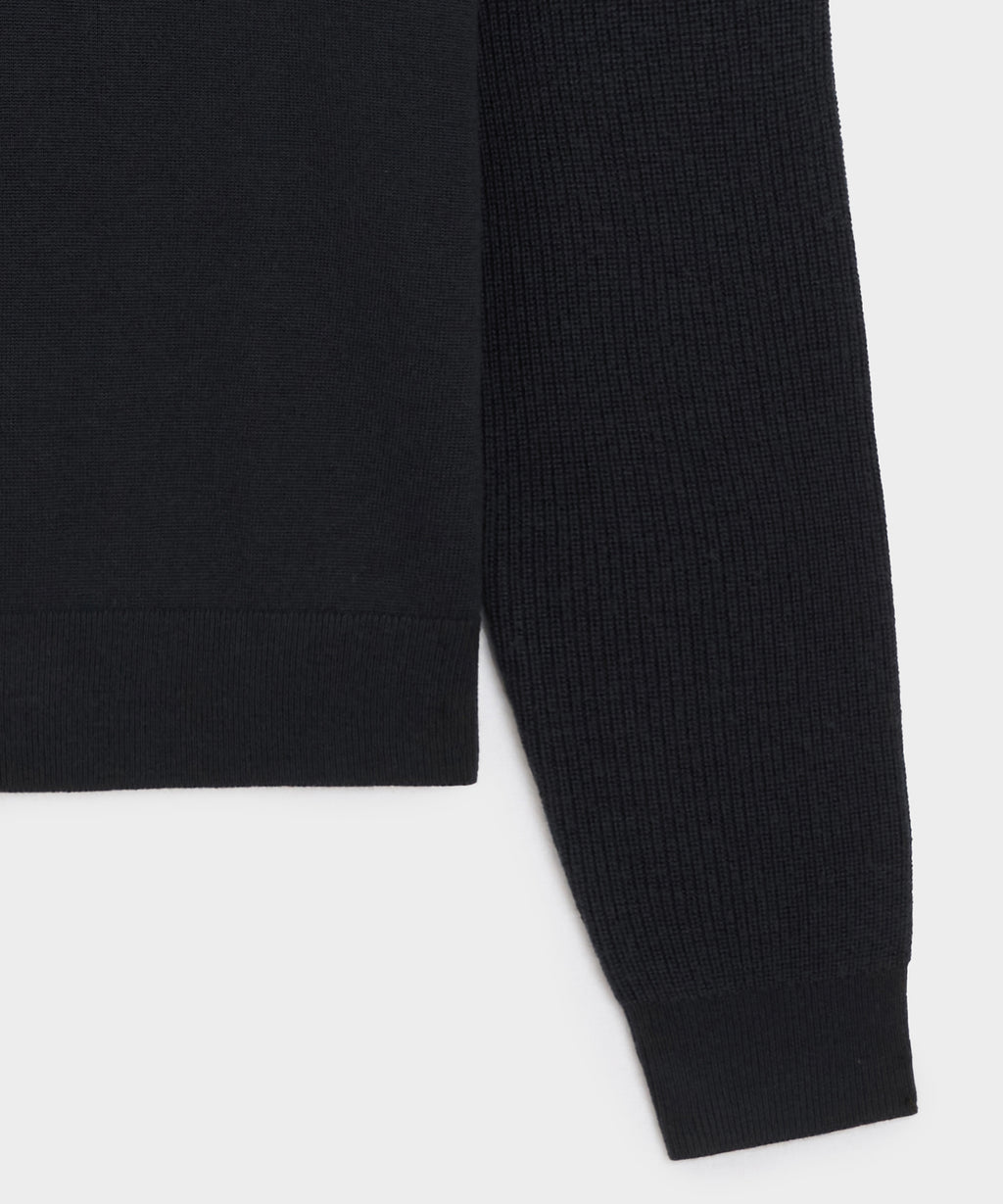 Merino Quarter-Zip Sweater