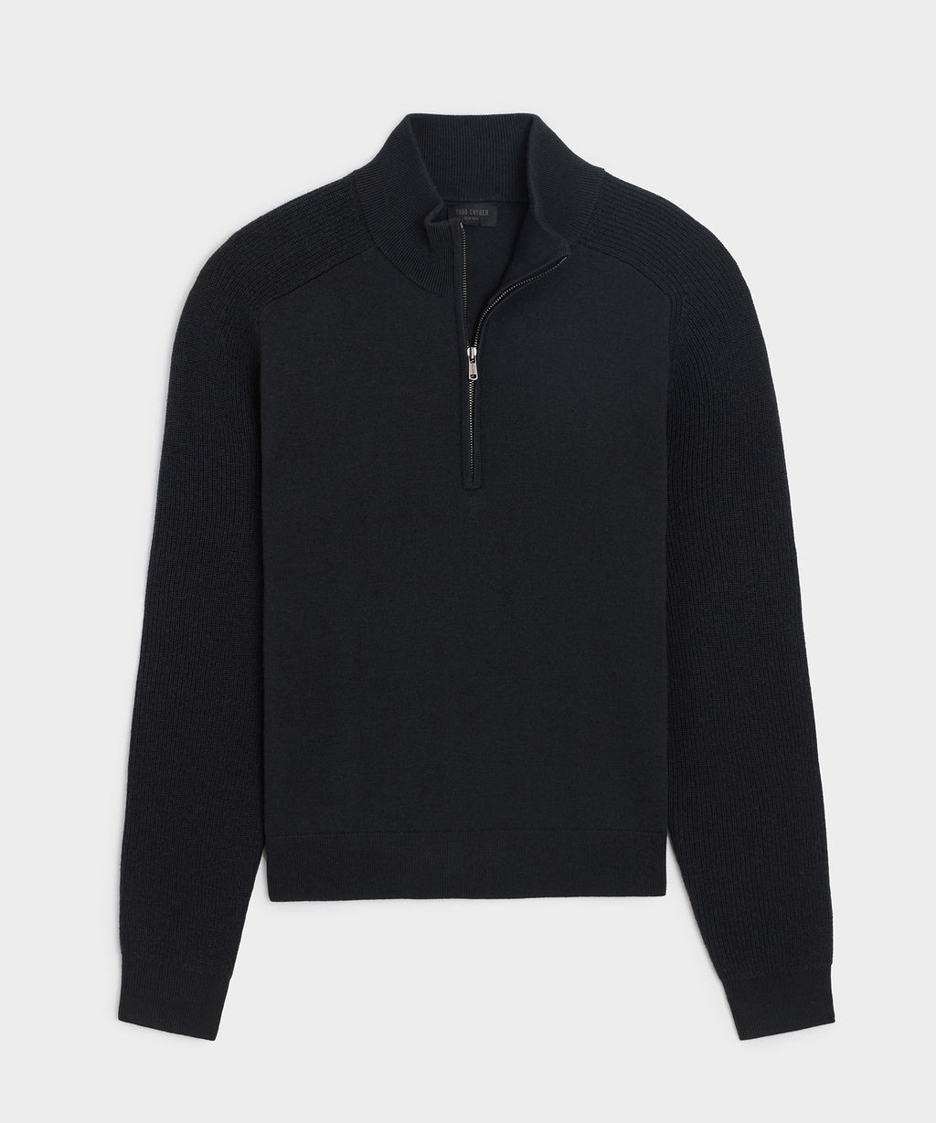 Merino Quarter-Zip Sweater