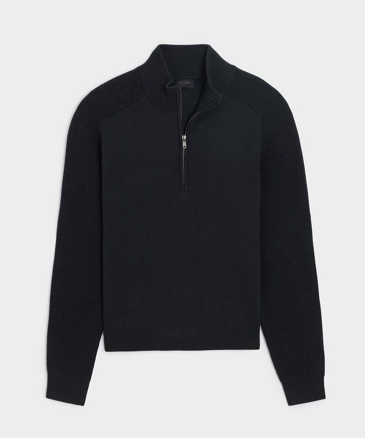 Merino Quarter-Zip Sweater