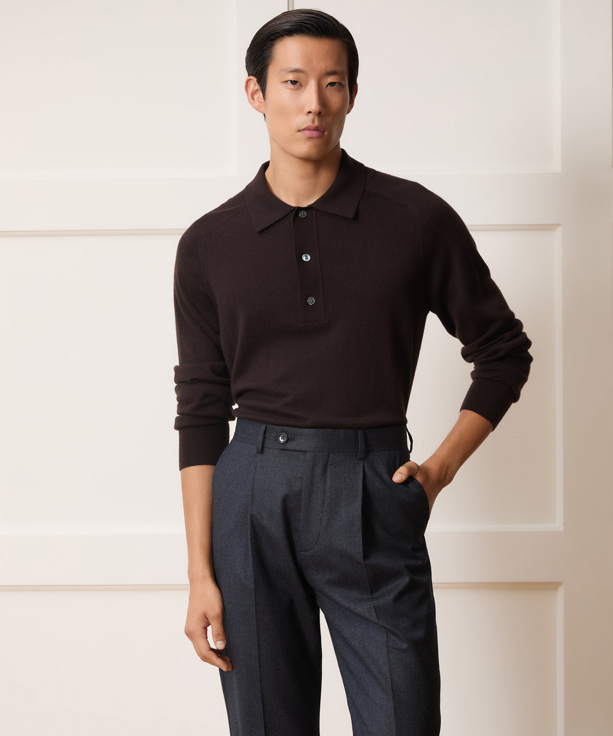 Merino Sweater Polo