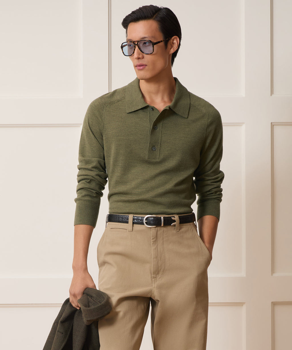 Merino Sweater Polo