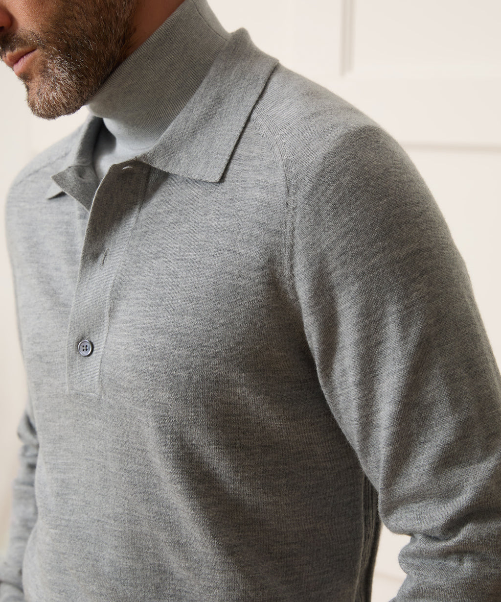 Merino Sweater Polo