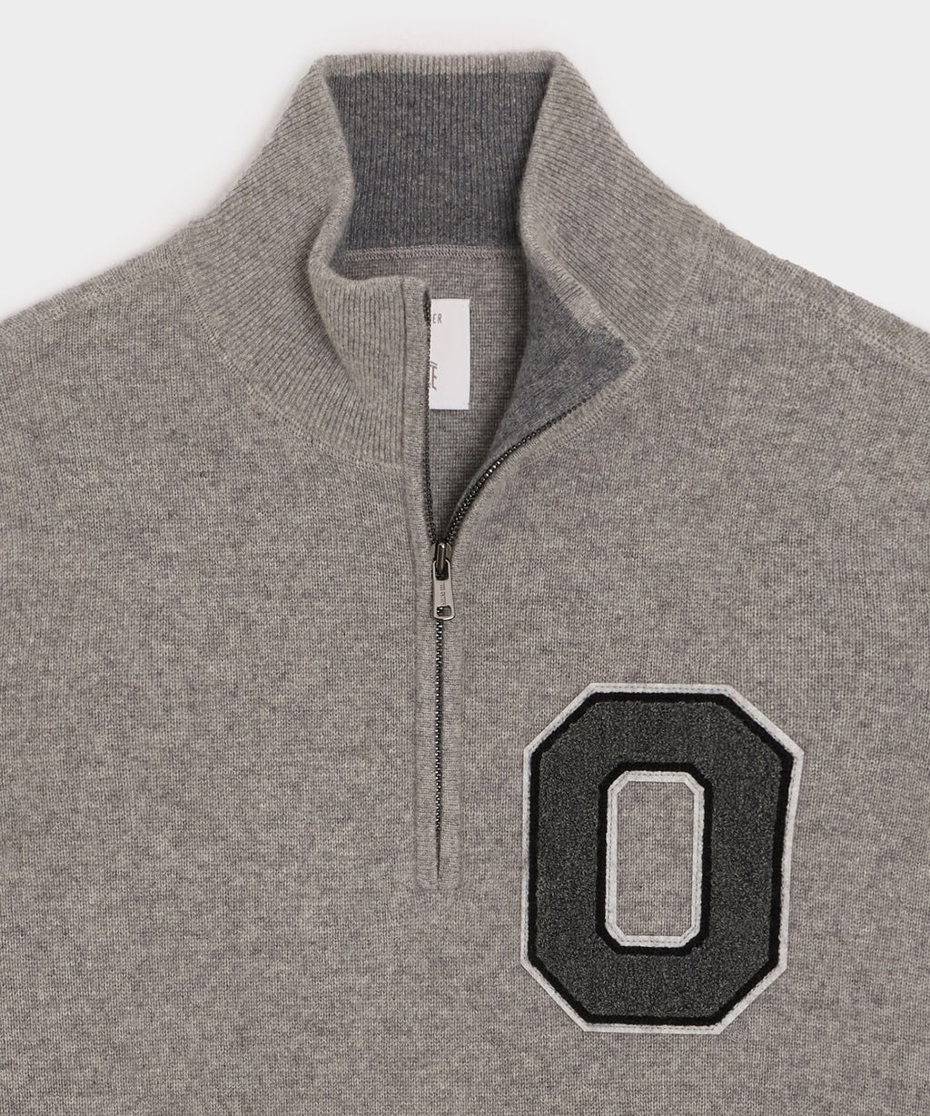 Todd Snyder x The Ohio State University™ Cashmere Quarter-Zip Sweater