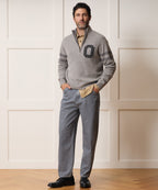Todd Snyder x The Ohio State University™ Cashmere Quarter-Zip Sweater