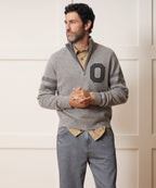 Todd Snyder x The Ohio State University™ Cashmere Quarter-Zip Sweater