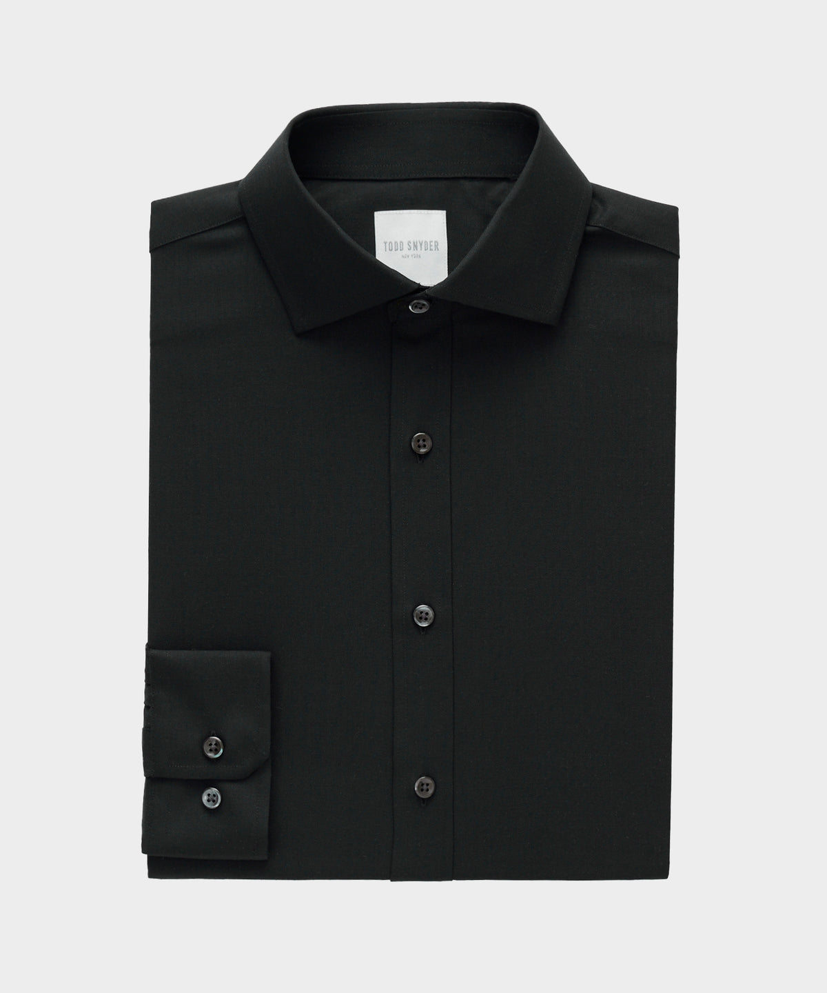 Merino Spread Collar Dress Shirt