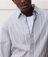 Slim Fit Cotton Poplin Point Collar Shirt