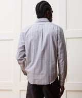 Slim Fit Cotton Poplin Point Collar Shirt