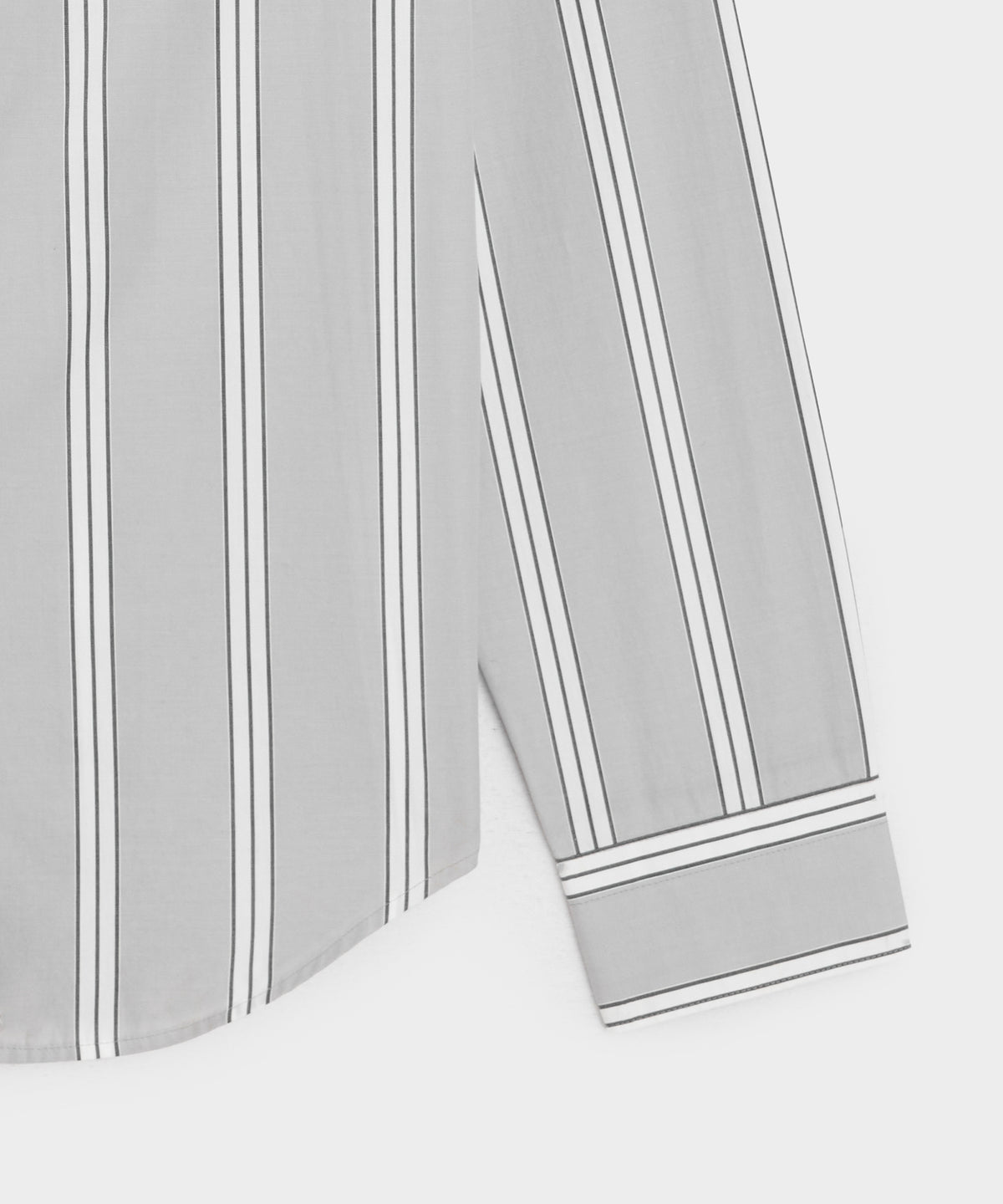 Slim Fit Cotton Poplin Point Collar Shirt