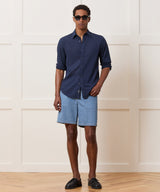 Slim Summerweight Point Collar Shirt