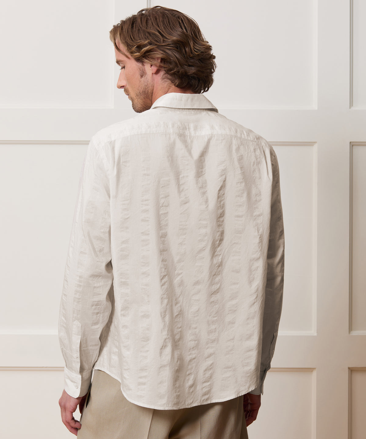 Cotton-Silk Big Shirt