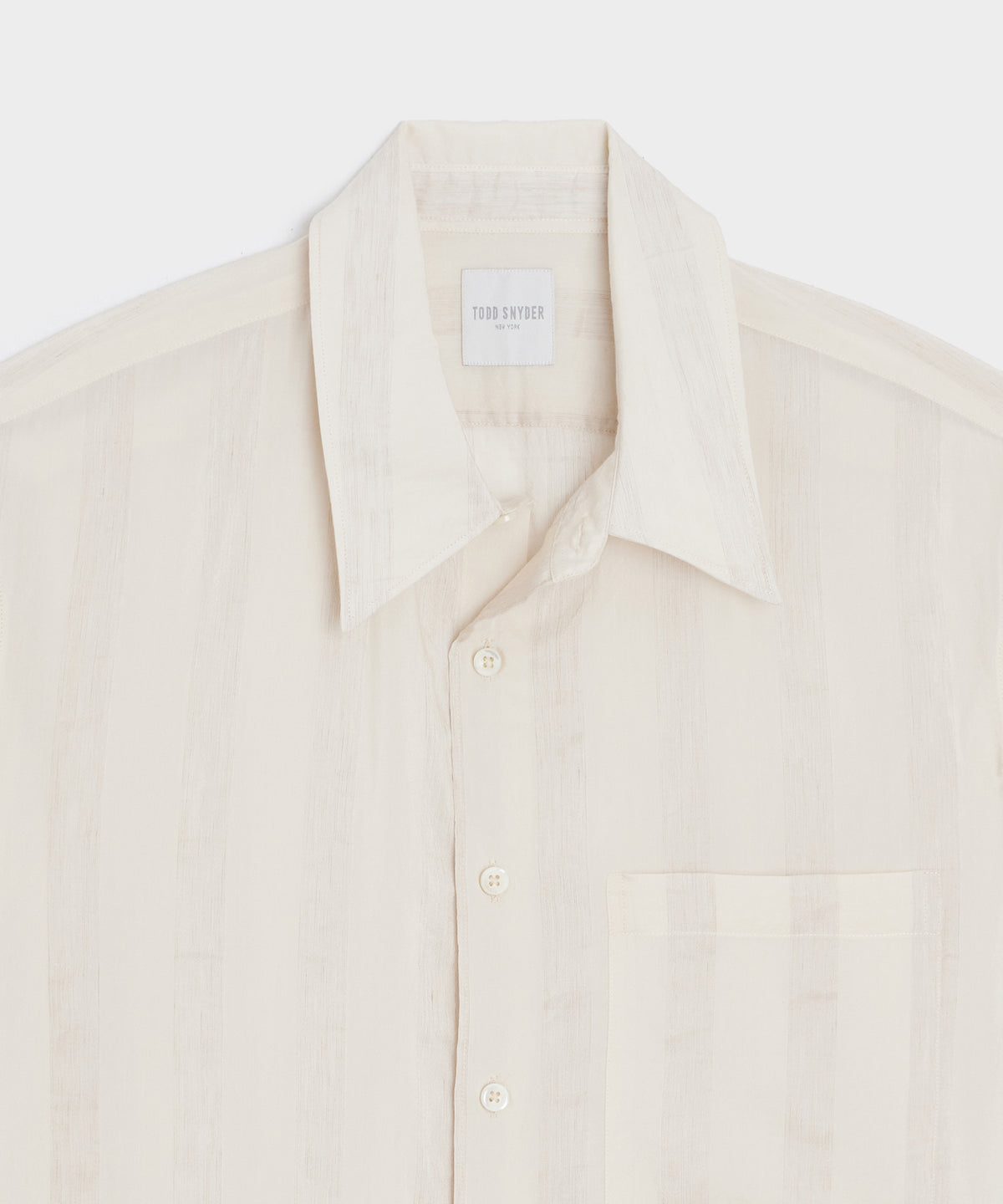 Cotton-Silk Big Shirt